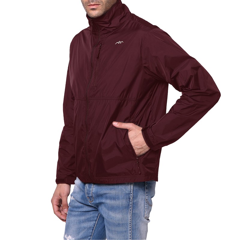 TRAILSIDE SUPPLY CO. Mens Windbreaker Jackets Lightweight Packable Jacket,Windproof and