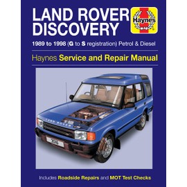Land Rover Discovery Petrol & Diesel (89 - 98) Haynes Repair Manual