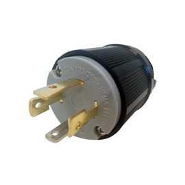 OCS Parts NEMA L14-30 Locking Plug |125/250 Volt - 30 Amp - 3 Pole 4 Wire | cUL Listed Replacement Plugs (L14-30 Plug)