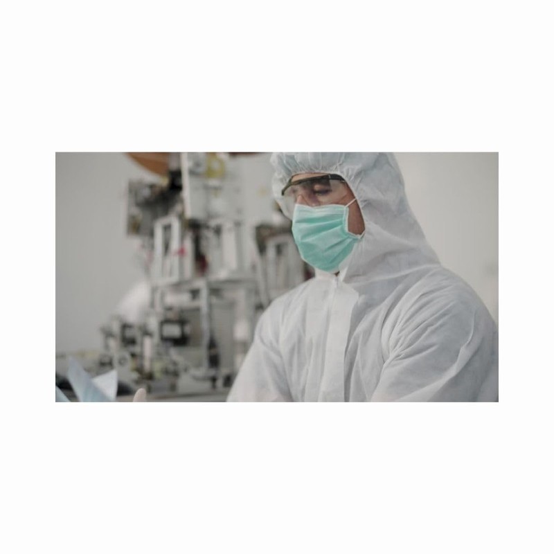 MaiMed Protective Overall, Protective Clothing, Work Suit Painter, White, XL,