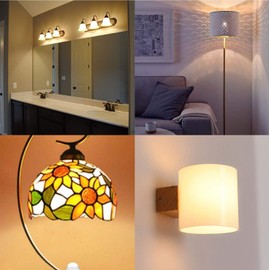 Dimmable T10 LED Tubular Light Bulb 6W 60W Equivalent Vintage Light Bulb LED Type T Bulbs 600LM for Pendant Lights Cabinet Chandelier 2700K Soft White, 2 Pack