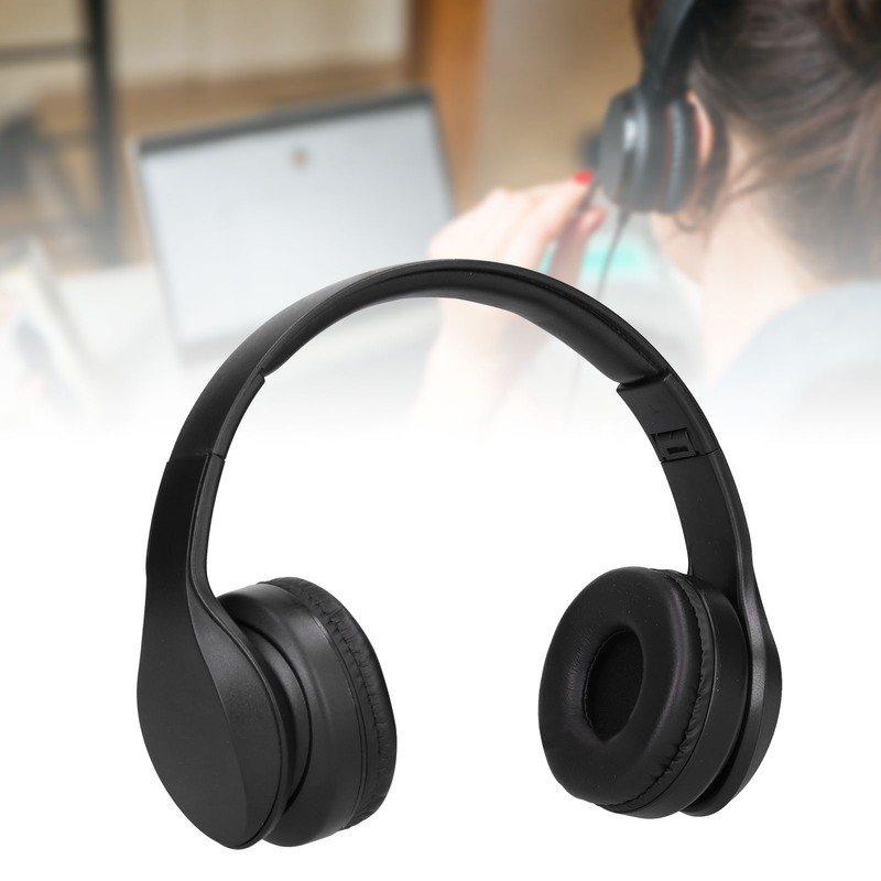 OY712 Wireless Bluetooth Headset with 3.5mm Audio Cable Microphone Foldable