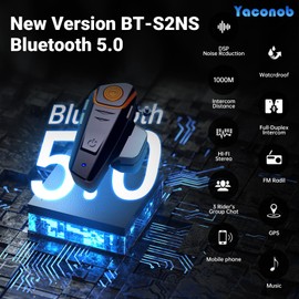 Yaconob Bluetooth Helmet Headphones (1 Pack)