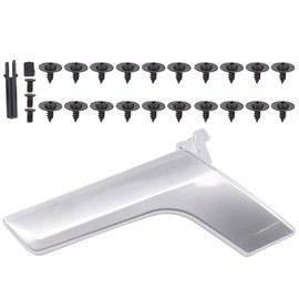 Doo Engy Inner Door Handle Left Driver's Side Door Trim Repair for C-Class W204 Matt Silver
