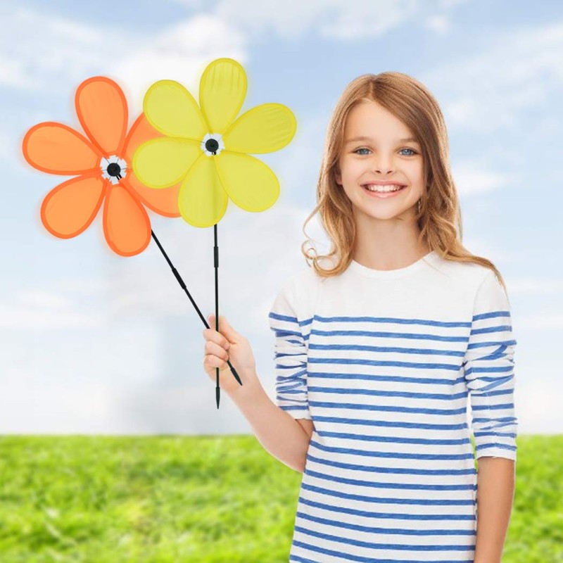 B bangcool Wind Spinners Sunflower Lawn Pinwheels Windmill Party Pinwheel