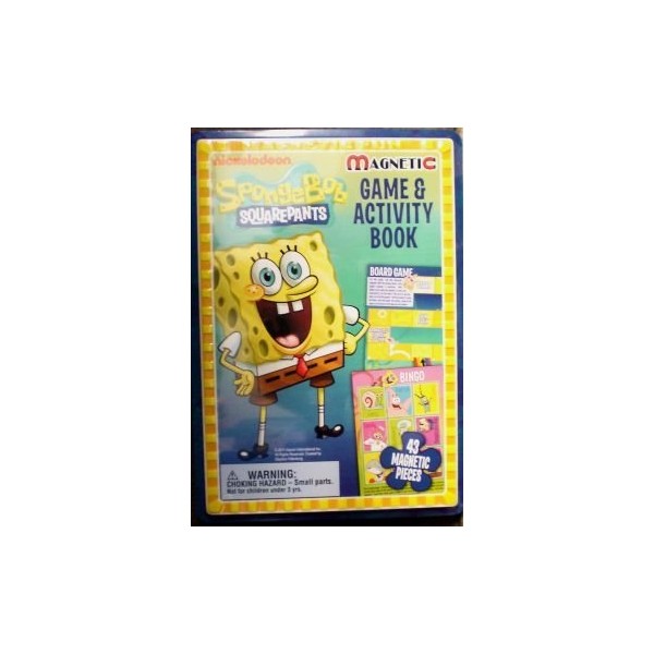 Spngebob Square Pants Game And Activity Book Tin