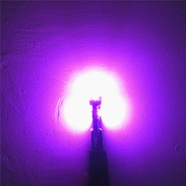 WLJH Extremely Bright Pink Instrument Cluster Panel Dash Gauge Bulbs + Climate Control Lights + Clock Light Led Kits for Lexus IS300 2001-2005, Pack of 12