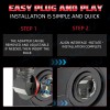 AQJ For Honda Ridgeline 2017-2022 Front 6500K LED Headlights Bulbs