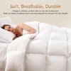 Wellos Twin Size Down Feather Fibers Comforter Duvet Insert -