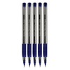 SAINO 5 x 0.7mm Tip Tri-Fit Triangular BLUE Ballpoint Pens