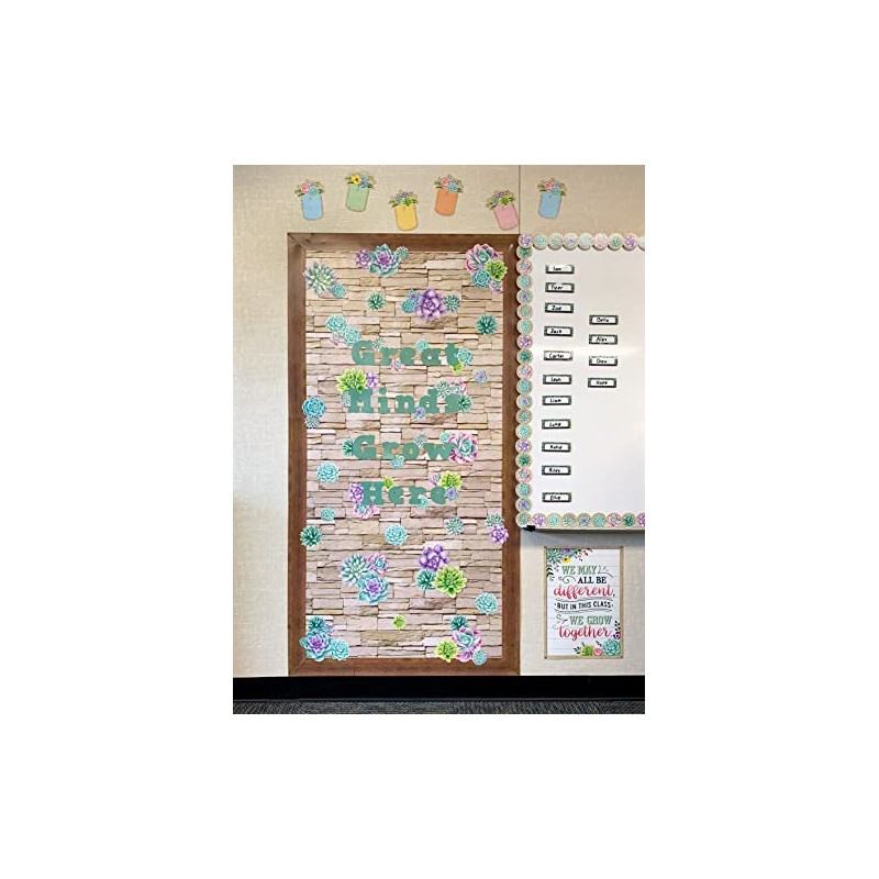 Teacher Created Resources Rustic Bloom Mason Jars Accents