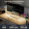 Pak LED Desk Lamp with Clamp, 18W Dual Light Architect