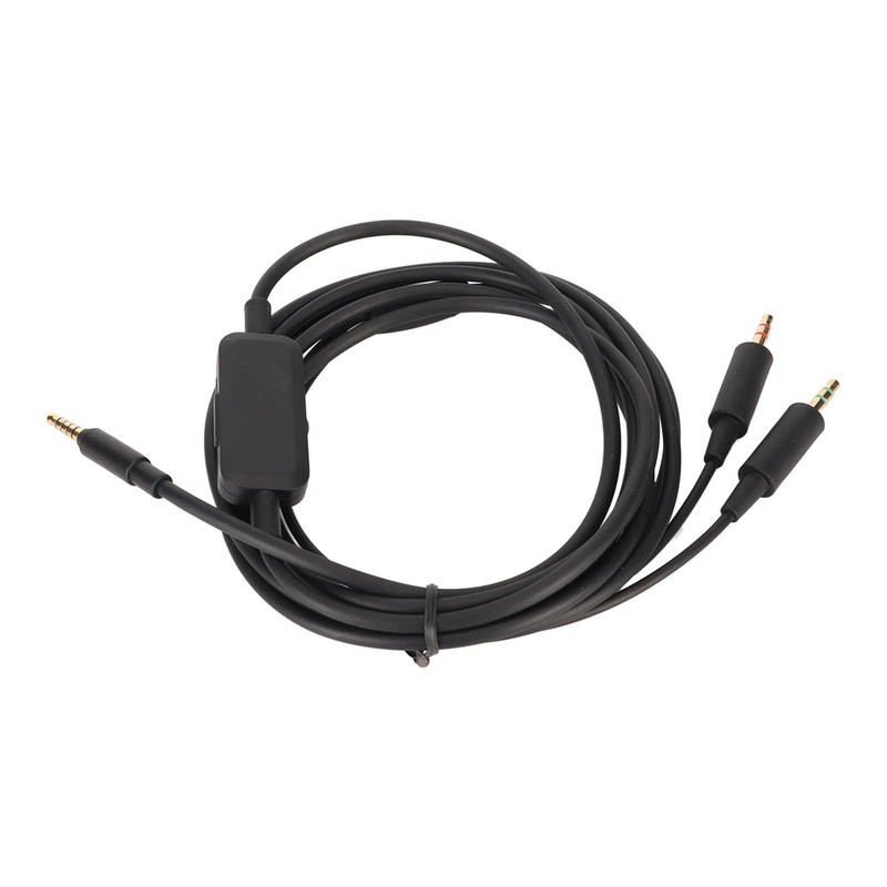 Replacement Headphone Cable 3.5mm Volume Control Sound Cable Compatible for