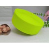 JESEP YONG 2 inch Neon Yellow Knit Elastic Band for