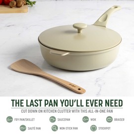 Goodful 11-Inch All-in-One Nonstick Multipurpose Pan, 4.4-Quart Capacity
