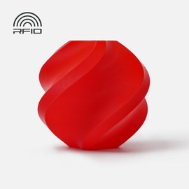 Bambu Lab PLA Basic 3D Printer Filament, New Colors Arrivals! 1.75mm PLA 3D Printing Filament Dimensional Accuracy +/- 0.03 mm, Fast Printing RFID PLA, No Warping & Tangling, 3D Print Material with Reusable 1kg Spool:_Red_Refill_1kg