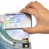 TRIXES 3X 6X High Quality Illuminated Double Magnifying Glass Pocket