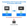 CABLEPELADO FireWire 400 4 Pin to 6 Pin Cable -