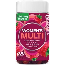 Women's Berry Multivitamin Gummies for Health and Immune Support, 200 Count