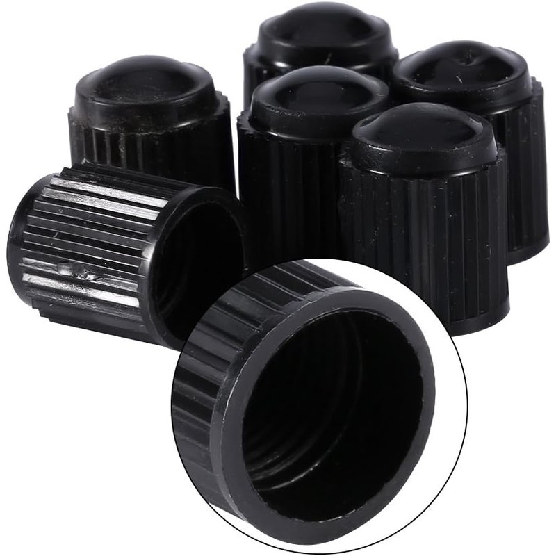 Aramox - Tapones de válvula de neumático, 100 Piezas de