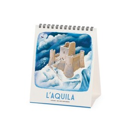 Legami - Table Calendar 2026, Italy, Desk Calendar, 12 Months and Yearly Planner, in English, Zodiac Signs, International Holidays, 12 x 14.5 cm