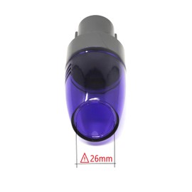 Vacuum Adapter with 26 mm Suction Opening for Clothes Bags, Nasal Aspirator Compatible with Dyson V7, V8, V10, V11, V12, V15