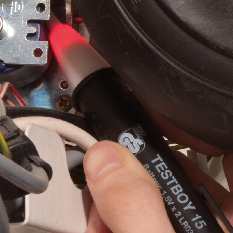 Testboy 15 berührungsloser Magnetfeldtester, optische Anzeige (für elektromagnetische Schalter und