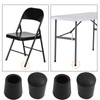 Piutouyar Round PVC Rubber Furniture Covers, 12mm / 1/2 Inches