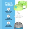 THERMOS FUNTAINER 14 Ounce Stainless Steel Vacuum Insulated Bottle, Moana
