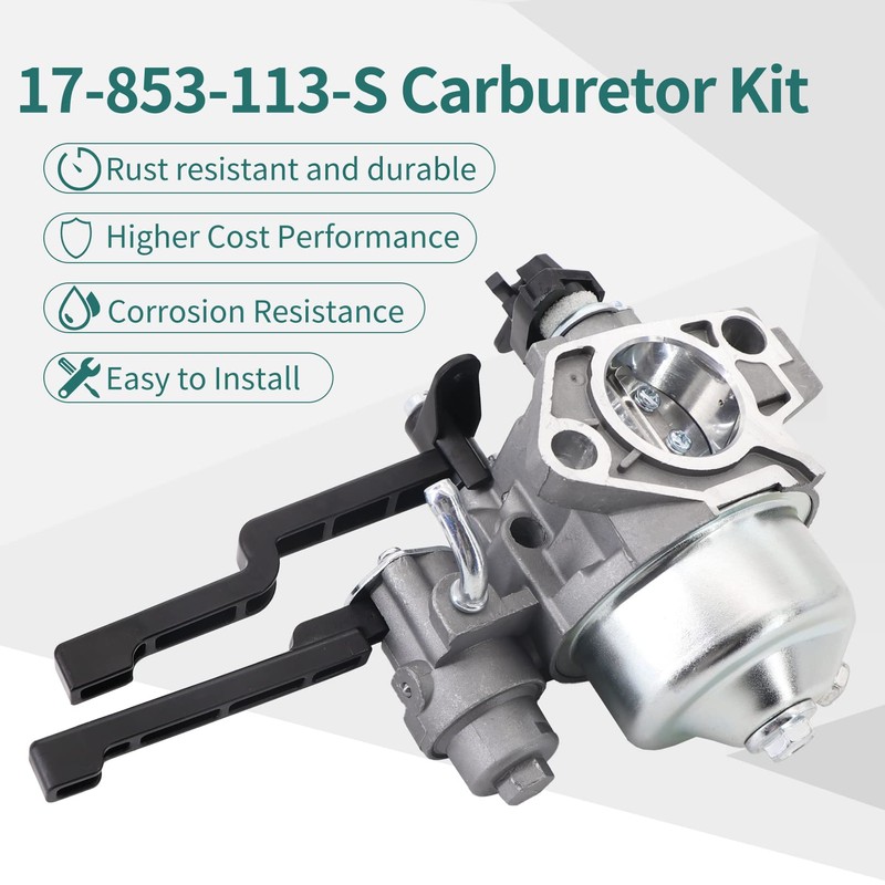 Tektall Carburetor Kit For Kohler 17 853 113-S 17853113-S Command