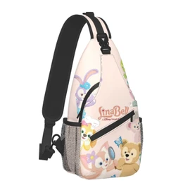 Duffy Linabel Crossbody Bag, Shoulder Bag, Large Capacity, Waterproof, Lightweight, Body Bag, One Shoulder Bag, For Sports, Outdoors, Cycling, Casual, Travel, Waist Bag, Crossbody Bag, Sports Bag, Leisure Bag, Men's, Thickness 3.5 x Width 7.5 x Height 15.4 inches (9 x 19 x 39 cm)