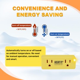 HEATIT ET-24 Freeze Thermostatically Controlled Outlet