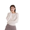 Jill by Jill Stuart Women's Pearl Tuki Cable Knit Sweater,