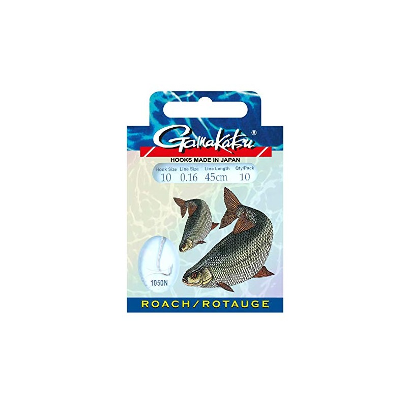 Gamakatsu Hooks Ready Tied BKD 1050 N Red Eyes 12