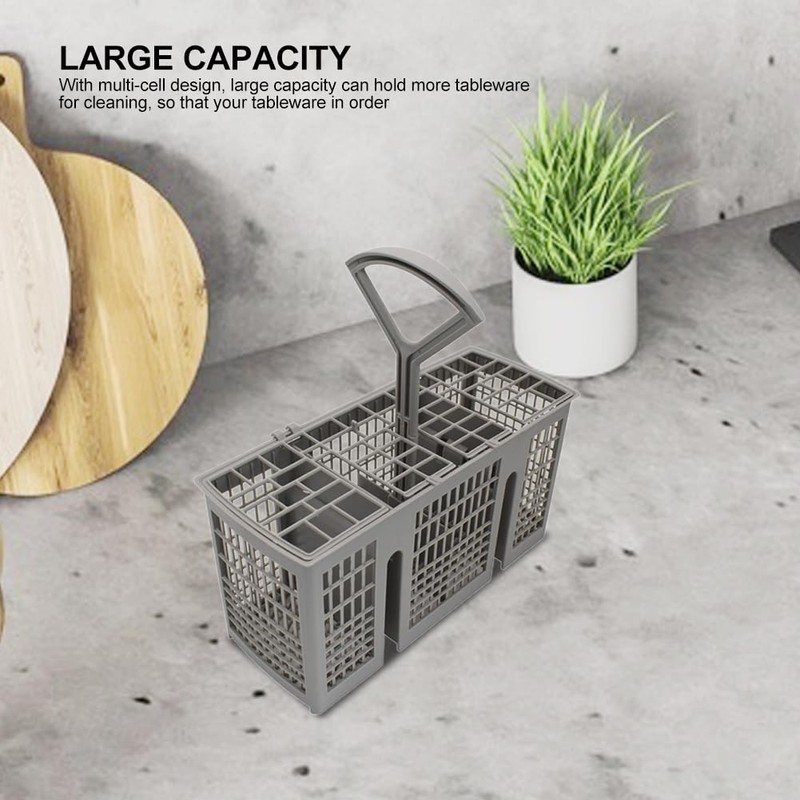DASNTERED Dishwasher Cutlery Basket Suitable for Bosch, Universal Washing Basket