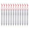 iBasingo Titanium Alloy Pegs Ultralight V-shape Tent Stakes Pegs Outdoor