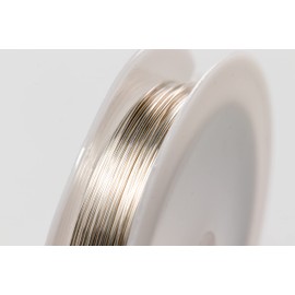 26 Gauge, 999 Fine Silver Wire, Round, Dead Soft - 25FT by CRAFT WIRE