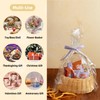 WIKDAY Cellophane Wrap for Gift Baskets 5 PCS 18x30 Inches