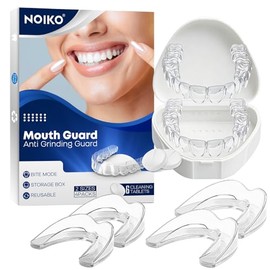 Mouth Guard for Grinding Teeth at Night, Mouth Guard for Clenching Teeth at Night Upgraded Safety EVA Material, Night Guards for Teeth Grinding, Anti 