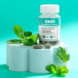 DEOS 3PACK DEOS Internal Deodorant Supplement – Full Body Deodorizer - (30 Capsules)