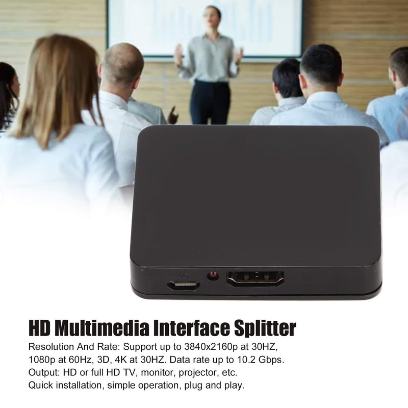 HD Multimedia Interface Splitter 1 in 2 Out 1080P 4K