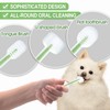 VVHOMIFE 3-Piece Pet Silicone Toothbrush Set for Small Dogs and