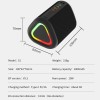 S1 Small Wireless Speaker, IPX6 Waterproof Portable, BT5.3 with Stereo