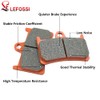 Lefossi Carbon Fibre Motorcycle Brake Pads Front Rear For Yamaha