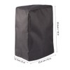35.5x12.7x25.4cm Waterproof Dust Proof Electric Jack Protective Cover for Trailer