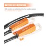 RACOONA 50W 6 Ohm Headlight Bulb Relay Harness Adapter Anti
