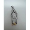 St. Jude Pendant 3inches Pendant Stainless-Stee