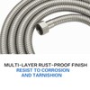 RUMOSE 118 inches Shower Hose Shower Head Extension Tube Extra