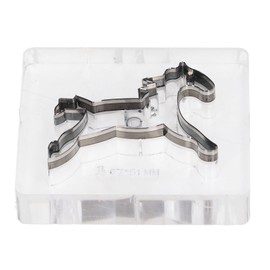 Cutting Die Horse Shape Punching Cutter Neat Sharply Edge Alloy Steel Leather Punching Mold for DIY Processing 67x51mm