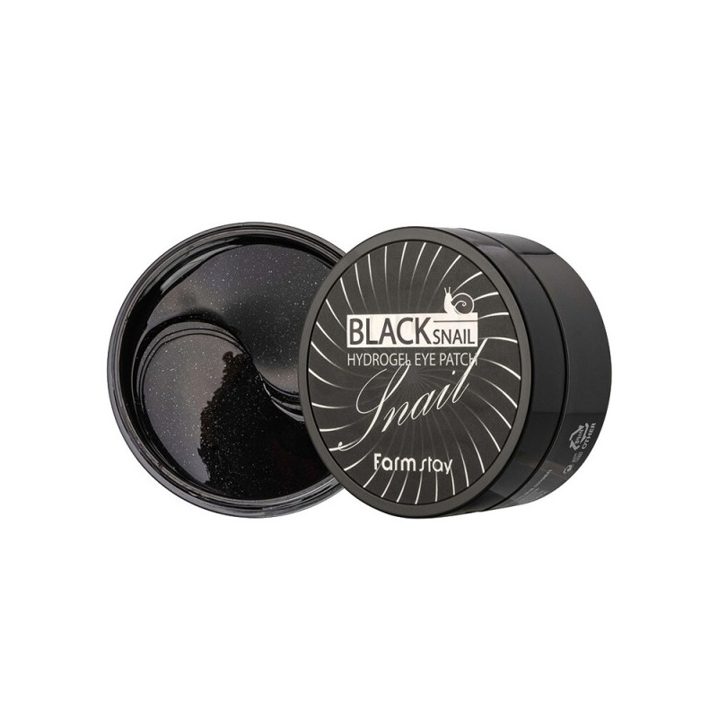 Palmstay Black Snail Hydrogel Eye Patch 90g (60 sheets) /